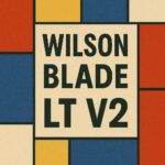 Wilson Blade LT V2 – Light and maneuverable, built for precision and easy handling.